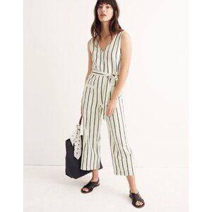 NWOT Madewell Striped Pull-On Jumpsuit XXS